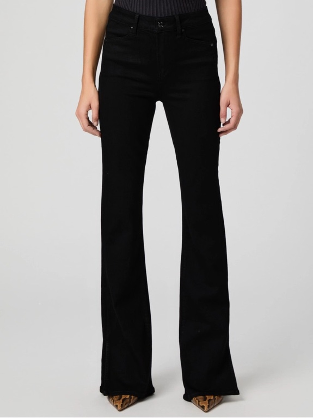 Paige Women’s Black Flare Jeans